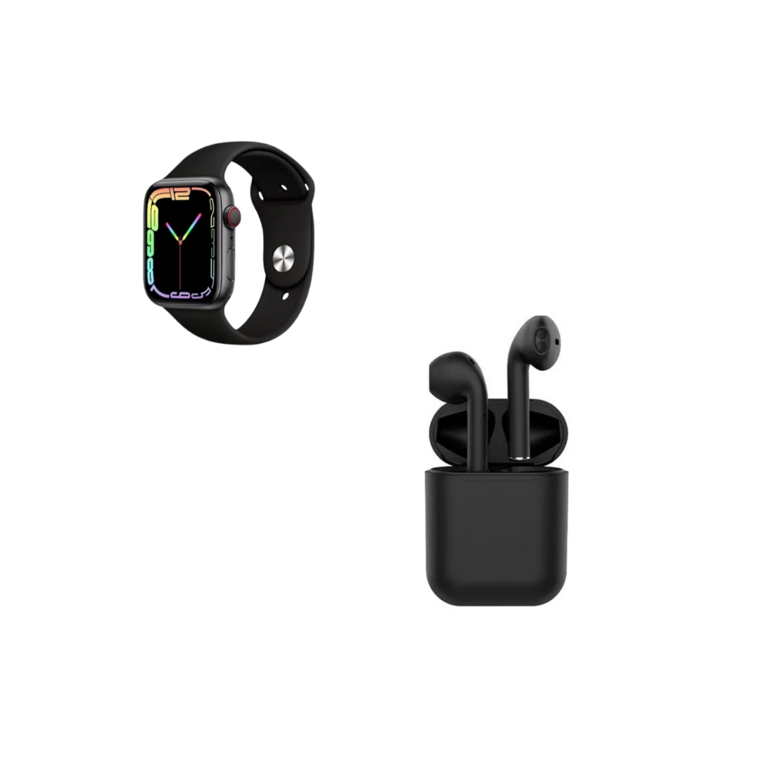 Smartwatch T500 Ultra + audífonos I12 TWS de regalo!